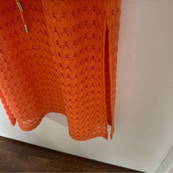 Melissa Odabash Annabel Orange Crochet Dress Cover-up - Picture 7 of 9